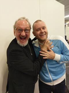 In-person with celebrity