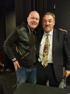 In-person with celebrity