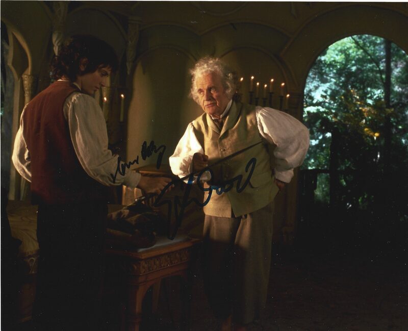 Ian Holm & Elijah Wood