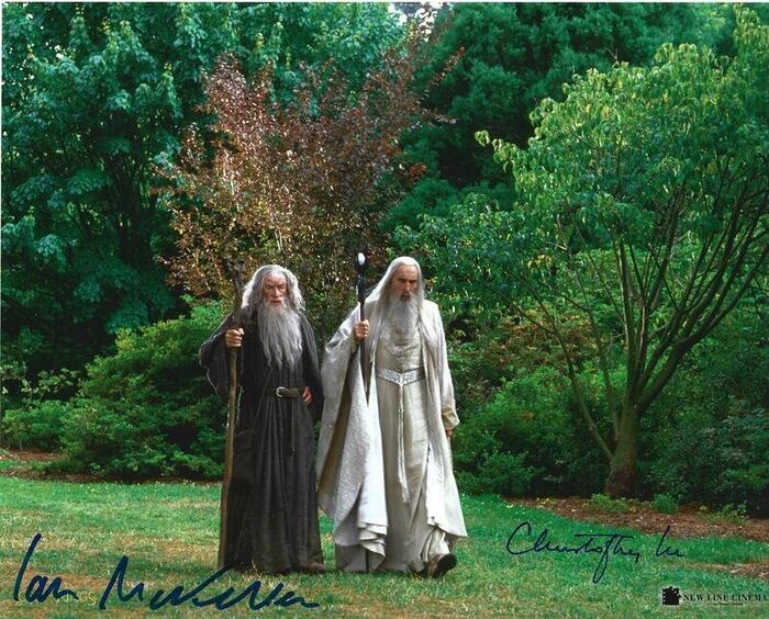 Ian McKellen & Christopher Lee